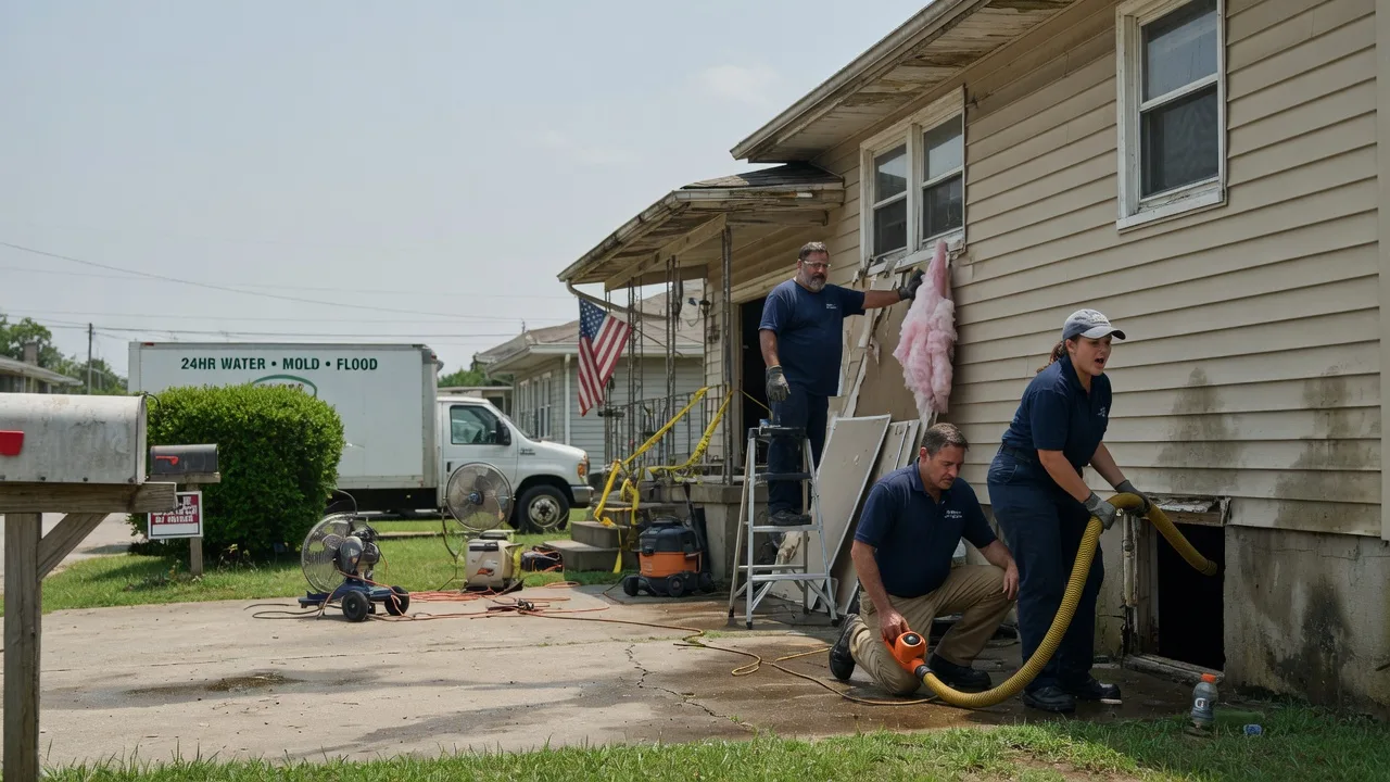 Water Damage Repair in Brookville, OH near me